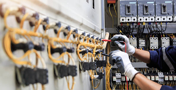 Professional Electrician technician working in Mounds View, MN